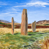 Standing Stones on Machrie Moor, Arran