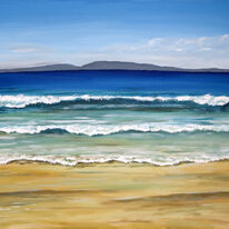 Waves on Kiloran Bay, Colonsay
