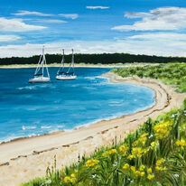 Boats on Findhorn Bay