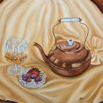 Copper Kettle and Cream Silk