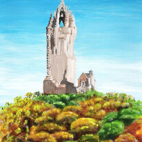 Wallace Monument in Autumn