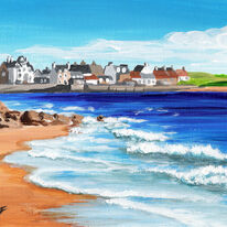 Foamy seas, Elie