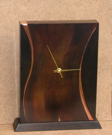 copper mantel clock ( MC 3 )
