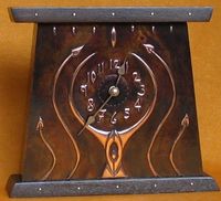  Arts & Crafts mantel clock