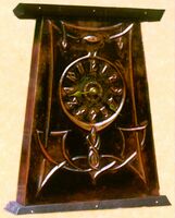 Arts&Crafts; mantel clock (ACC 4 )