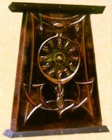 Arts&Crafts mantel clock