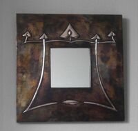Arts & Crafts Copper Mirror (ACM 3)