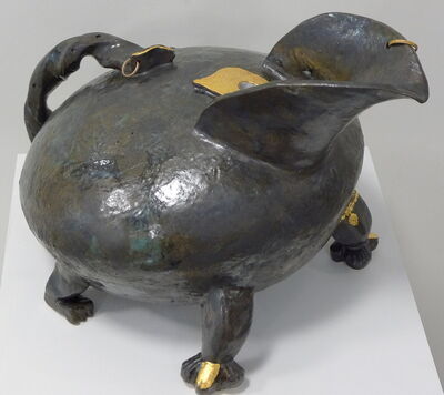 Jug (Dark and Golden)