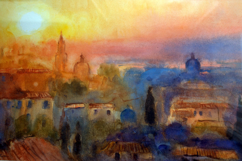 Sunset, Florence