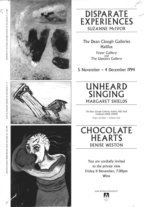 Dean Clough Gallery, Halifax, UK. 1994.