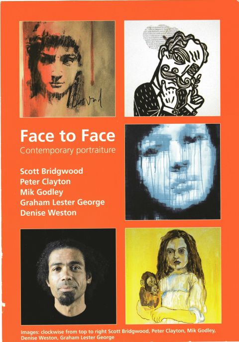 Face to Face Contemporary Portraiture, The Richard Attenborough Arts Centre, Leicester, UK. 2009.