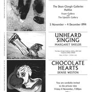 Dean Clough Gallery, Halifax, UK. 1994.