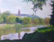 PEEBLES Old Parish Church - Riverside  Walk