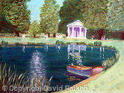 Princess Diana's memorial at Althrop Park