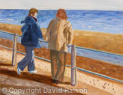 Looking out to sea