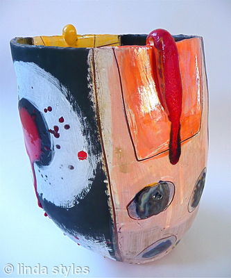 Sturdy red drip vessel 2009