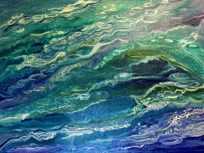 Rippling water