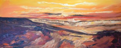 Sunset over the estuary