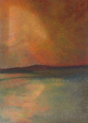 Sunset over the marshes