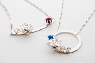 Cluster Bud Pendants