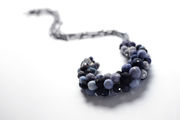 Black Berry Ball Necklace