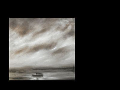 Majorca Harbour In Cream and Brown