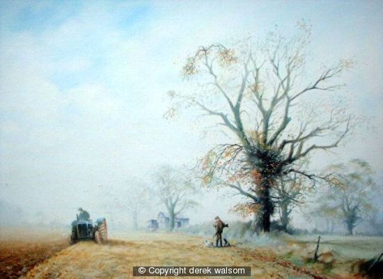 Autumn ploughing