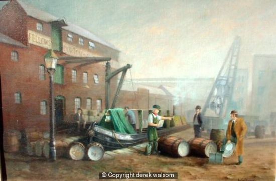 Belgrave wharf 1870