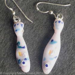 Pink fish Earrings
