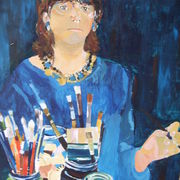 Artist self portrait