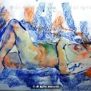 Reclining female nude