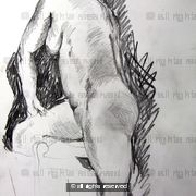 Female standing nude