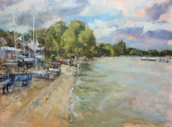 Thames Below Putney Bridge