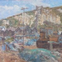 On Hastings Beach