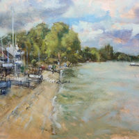 Thames Below Putney Bridge