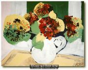 hydrangeas-in-yellow-red-and-green