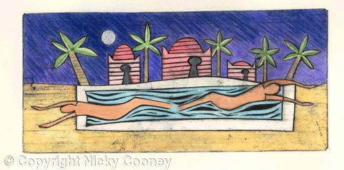 NIGHT SWIMMERS - Small version