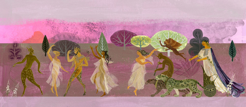 Satyrs and Nymphs On Naxos