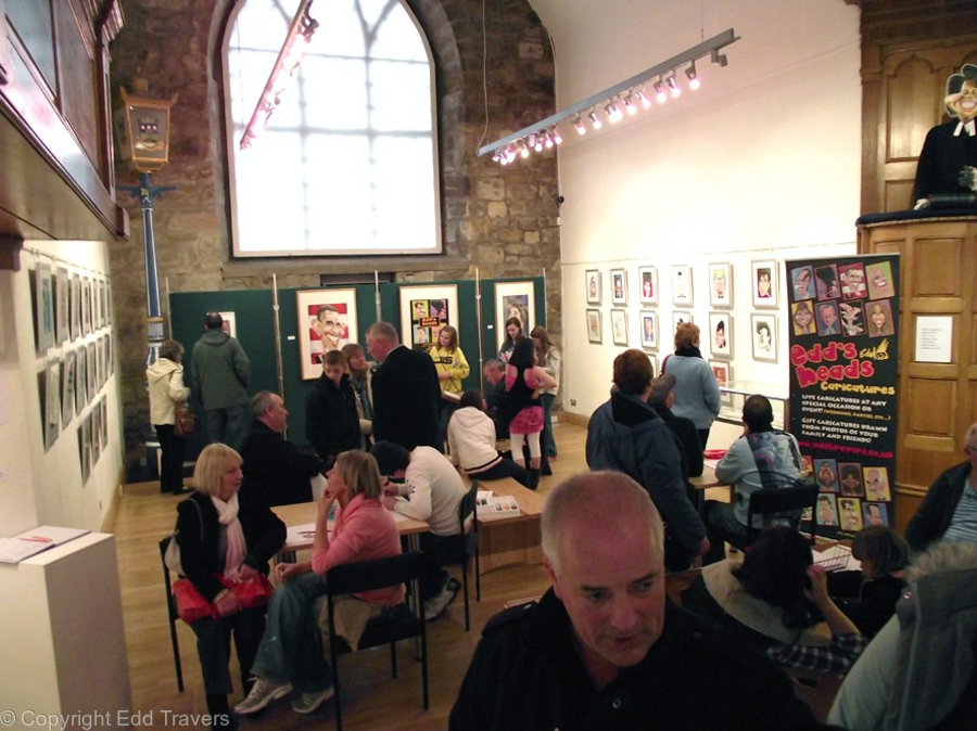 Inside the Auld Kirk Museum