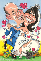 Wedding Caricature