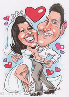 L  Cs wedding invitation