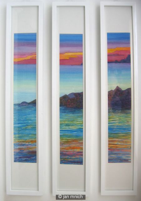 Sunset Triptych