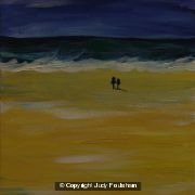 Two People on West Australian Beach (1)