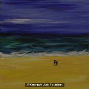 Two People on West Australian Beach (2)