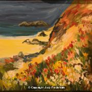 Flowers on Cliff, Pembrokeshire