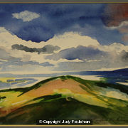 Malvern Hills and sky (1)