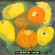Still life - oranges and lemons