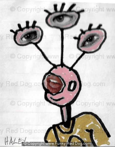 3 Eye doodle