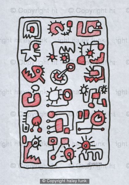Red Doodle