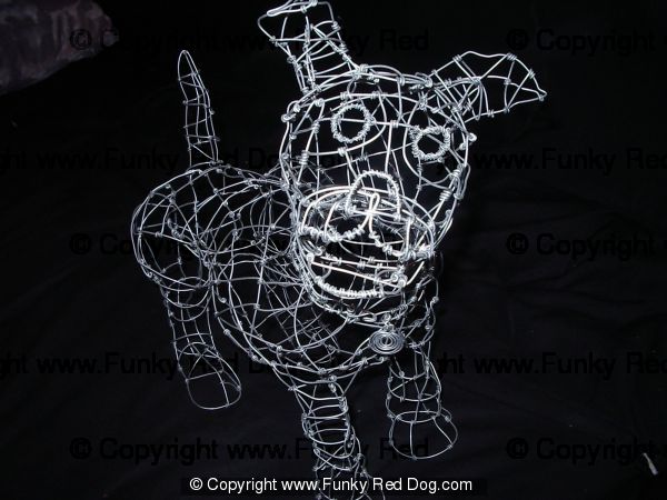 small wire dog